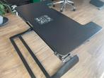 UPdesk XL zit-sta bureau verhoger met gasveer, Huis en Inrichting, Bureaus, Ophalen, In hoogte verstelbaar, Gebruikt, Stabureau