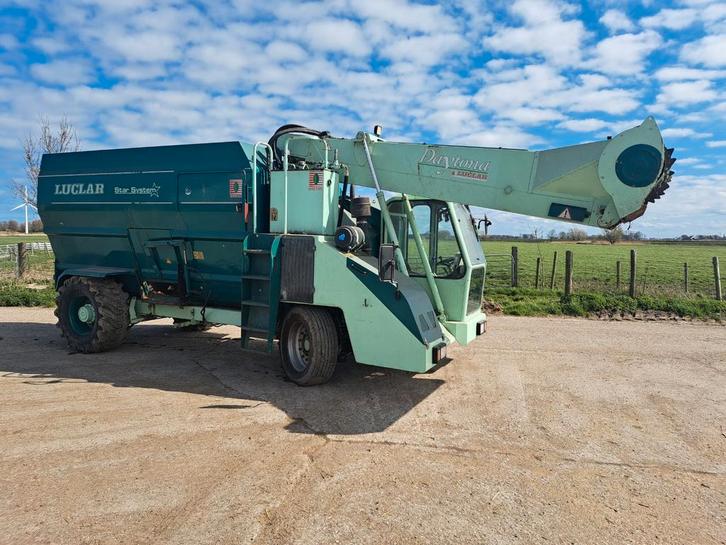 Luclar zelfrijdende voermengwagen, Zakelijke goederen, Agrarisch | Werktuigen, Voertechniek, Ophalen