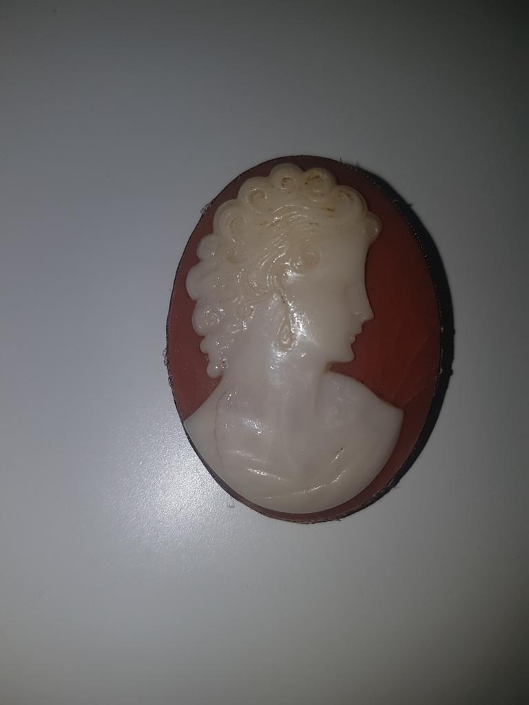 Camee broche prachtig!, Ophalen of Verzenden, Zo goed als nieuw