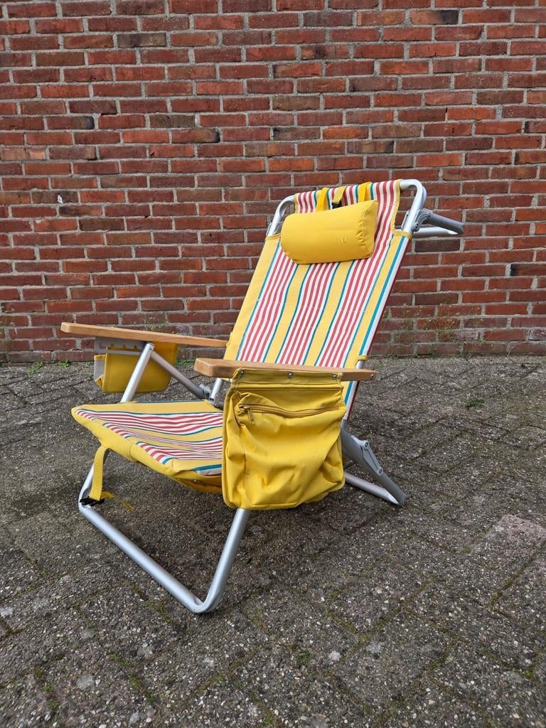 ANWB Human Nature inklapbare strandstoel, Caravans en Kamperen, Kampeermeubelen, Ophalen