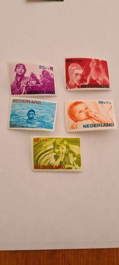 8121 nederland kinderpostzegels 1966, Verzenden
