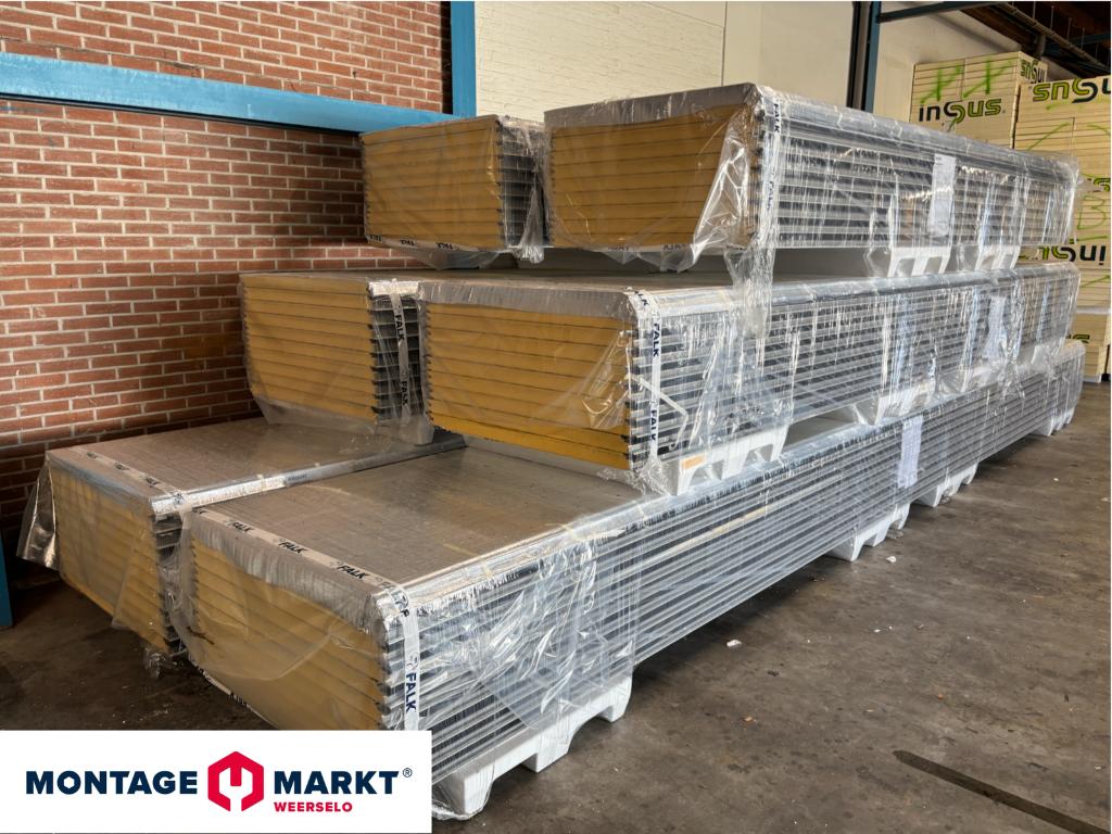 A-keus sandwichpanelen | Dak & Wand | Falk | Grote voorraad, Doe-het-zelf en Verbouw, Platen en Panelen, Ophalen, Nieuw, Overige materialen