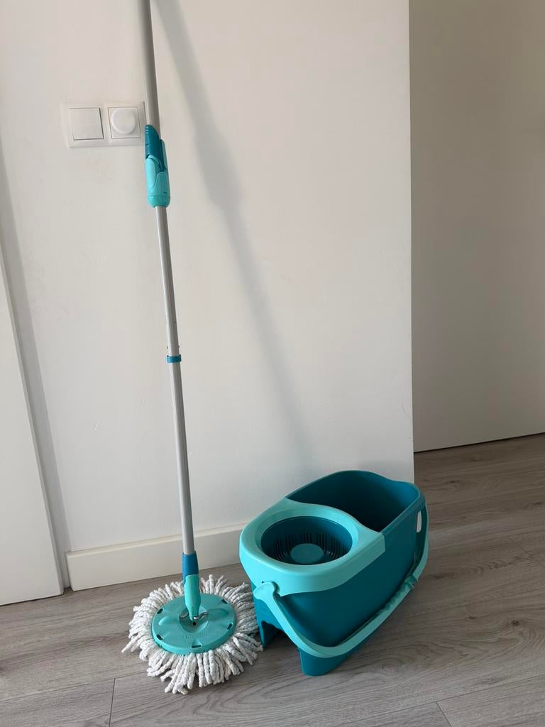 Leifheit Clean Twist Disc Mop Ergo, Ophalen of Verzenden, Dweilemmer, -bak, of -wagen