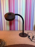 Hala Zeist bureaulamp, bruin, retro vintage jaren '70, Ophalen of Verzenden, Gebruikt, Metaal, 50 tot 75 cm