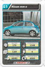 Kw4290 autokaartje e1 nissan mm-e, Ophalen of Verzenden, Zo goed als nieuw, Auto's