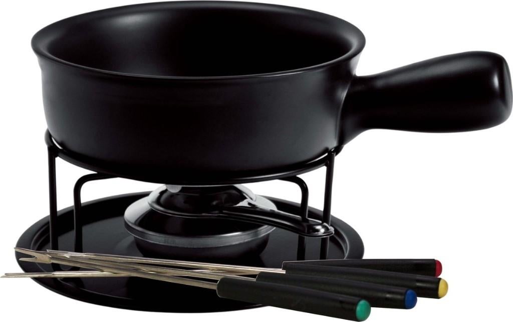 Kaasfondueset compleet met brander lange vorkjes NIEUW, Witgoed en Apparatuur, Fonduesets, Verzenden, Nieuw, Brander, Fondueset