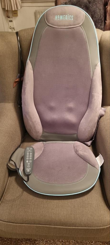 Homedics Massagekussen Stoel met afstandsbediening, Ophalen, Zo goed als nieuw, Massagestoel of Kussen
