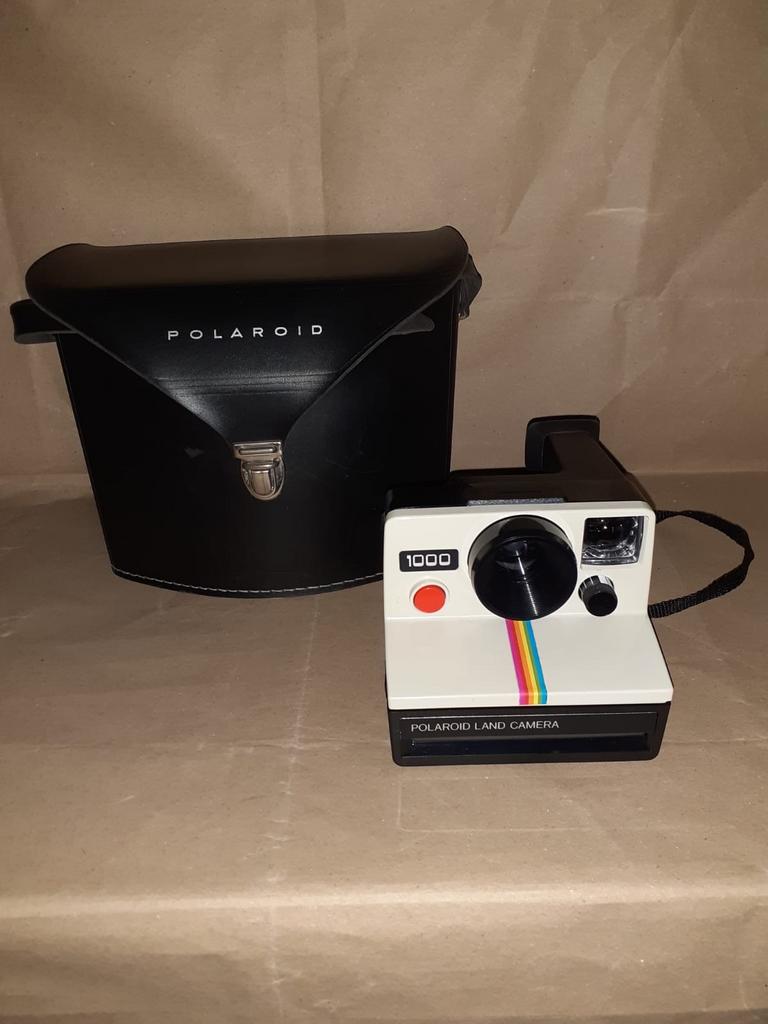 Polaroid Land Camera 1000 met draagtas, Audio, Tv en Foto, Fotocamera's Analoog, Ophalen of Verzenden, Gebruikt, Polaroid