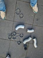 Zinken hulpstukken 80mm, Ophalen of Verzenden, Zink, Minder dan 2 meter, 80 mm of meer