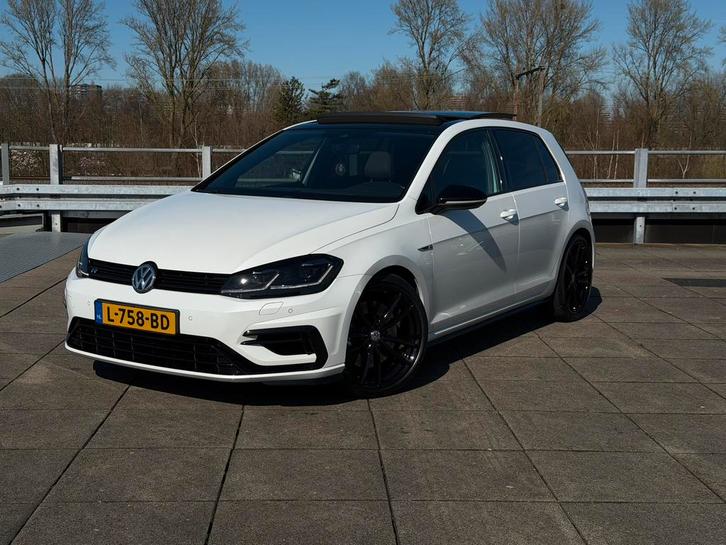 Volkswagen Golf R  AUT 2018 Wit, Auto's, Volkswagen, Particulier, Golf, 4x4, ABS, Achteruitrijcamera, Adaptieve lichten, Adaptive Cruise Control
