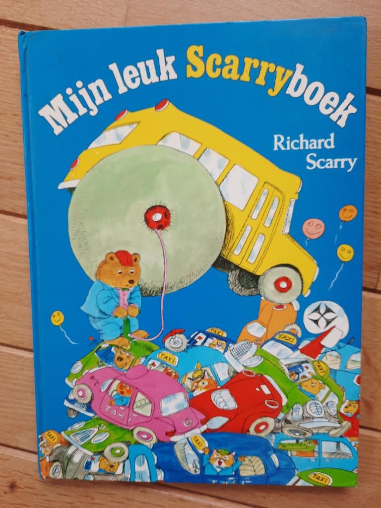 Richard Scarry - Mijn leuk Scarry-boek, Boeken, Ophalen of Verzenden, Zo goed als nieuw, Richard Scarry, Fictie algemeen