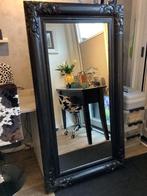 Grote mooie zwarte spiegel 150 x 80 cm, Huis en Inrichting, Woonaccessoires | Spiegels, Ophalen, Zo goed als nieuw, 75 tot 100 cm