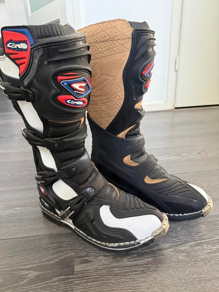 Nieuwe CeMoto crosslaarzen,maat 45, Motoren, Ophalen of Verzenden, Nieuw met kaartje, Heren, Laarzen