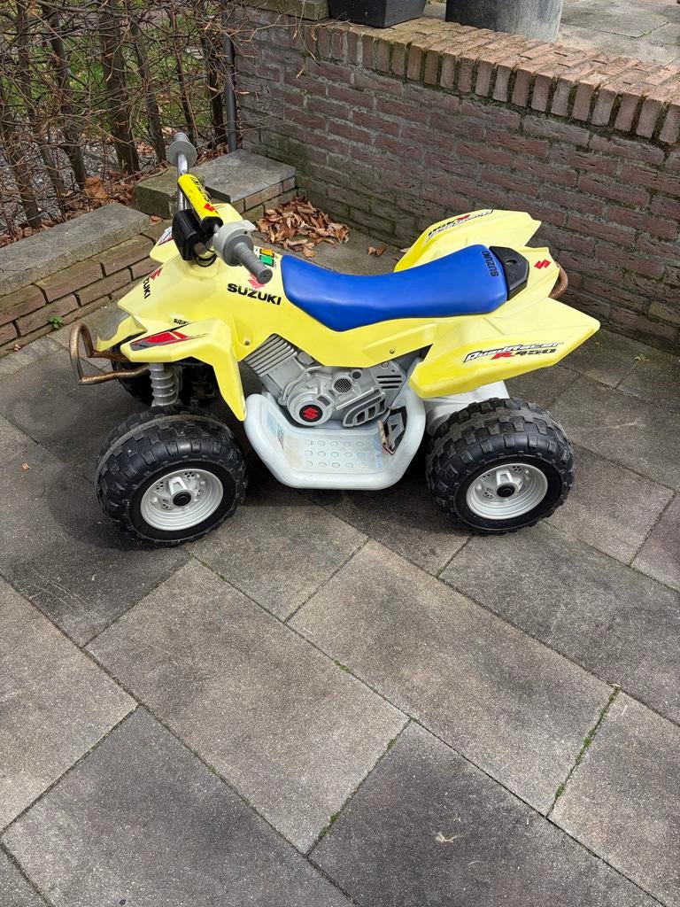 Elektrische Suzuki QuadRacer R450 met nieuwe accu, Ophalen of Verzenden