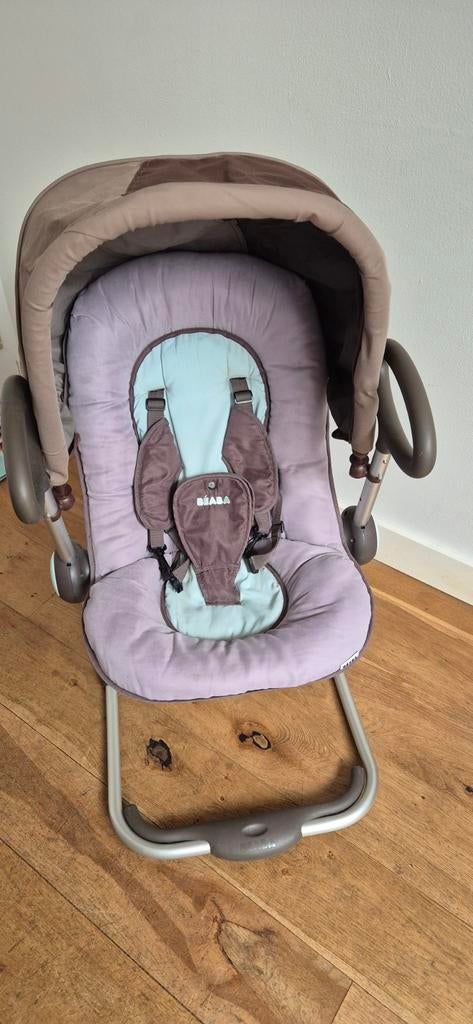 Beaba Up & Down Wipstoel/Schommelstoel Verstelbaar, Kinderen en Baby's, Wipstoeltjes, Gebruikt, Verstelbaar, Wipstoel, Ophalen
