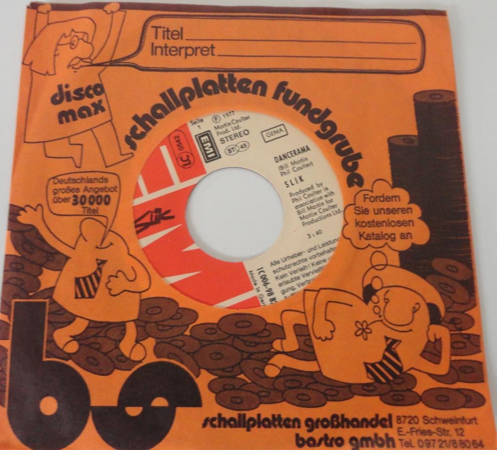 Slik > Dancerama, Cd's en Dvd's, Vinyl Singles, Gebruikt, 7 inch, Single, Ophalen of Verzenden