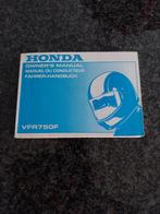 Honda VFR750F  Owner's manual, Ophalen of Verzenden