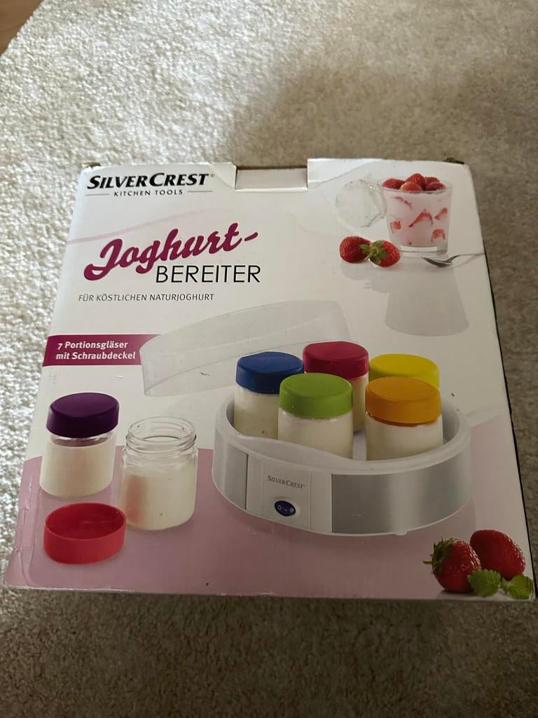 Silvercrest yoghurt maker, Ophalen of Verzenden, Nieuw