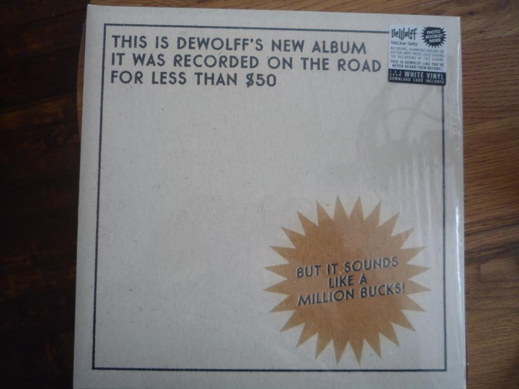 lp Dewolff-tascam tapes, Ophalen of Verzenden, Zo goed als nieuw, 12 inch, Poprock