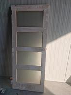 Te koop 2 stompe binnendeuren 40mm dik, Ophalen, Glas, Binnendeur, 200 tot 215 cm