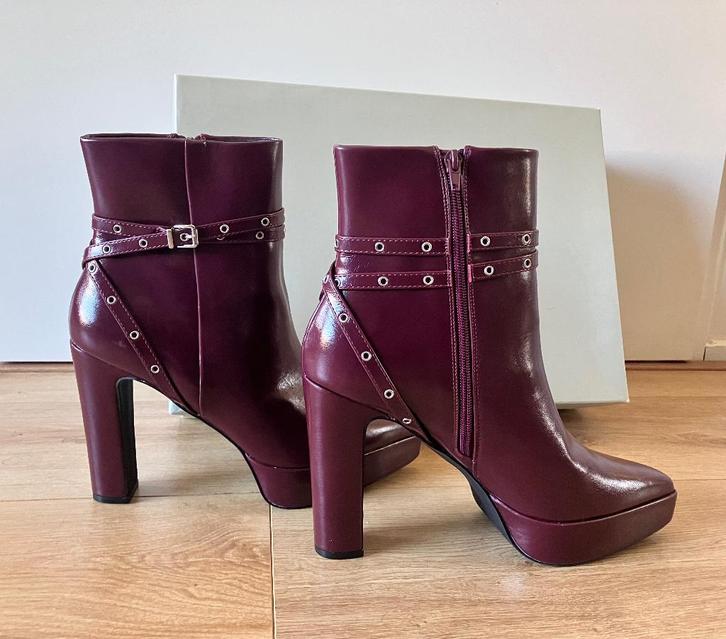 Maat 41 (EU) – Blokhak & Plateauzool - Zalando., Kleding | Dames, Schoenen, Nieuw, Schoenen met hoge hakken, Rood, Ophalen