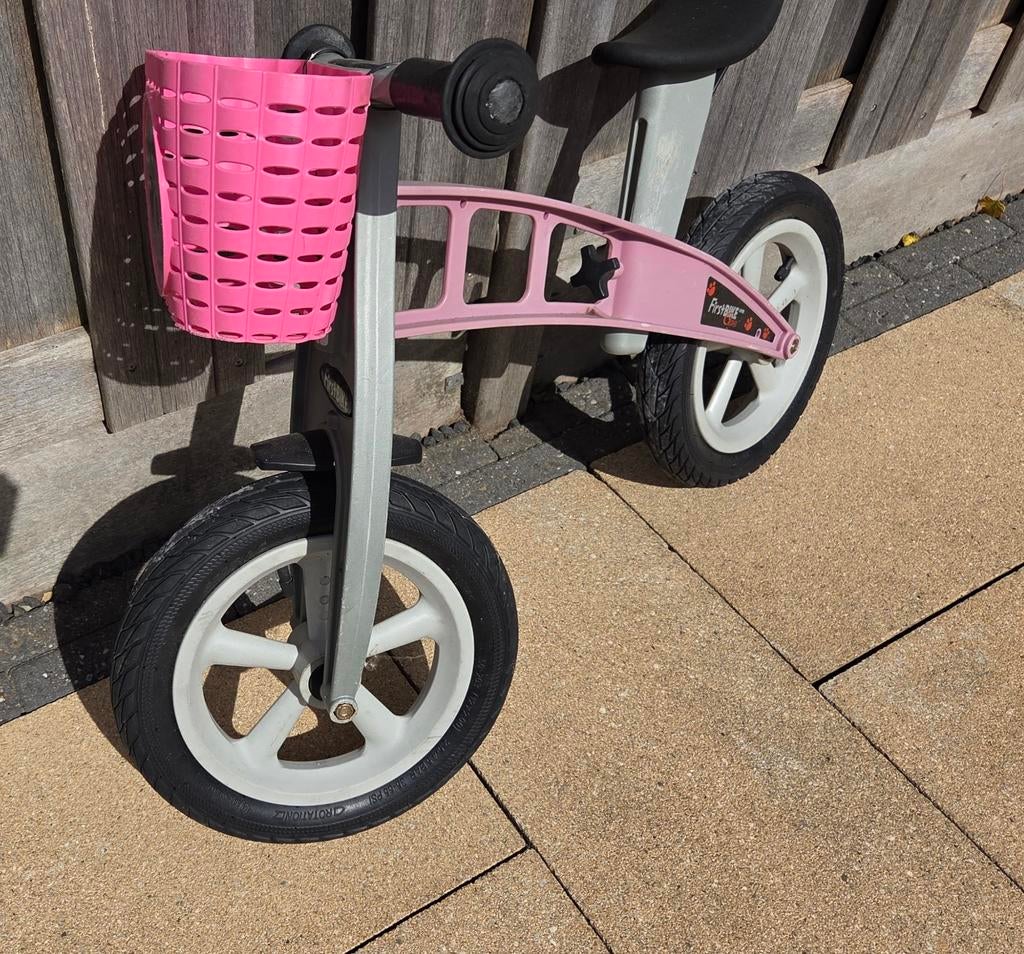 Rose loopfietsje first bike cross kunststof, Ophalen of Verzenden, Gebruikt, Loopfiets