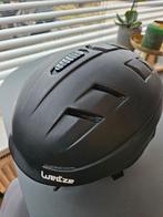 Wed'ze skihelm, zwart, H300, zgan, Overige merken, Overige typen, Ophalen of Verzenden, Zo goed als nieuw