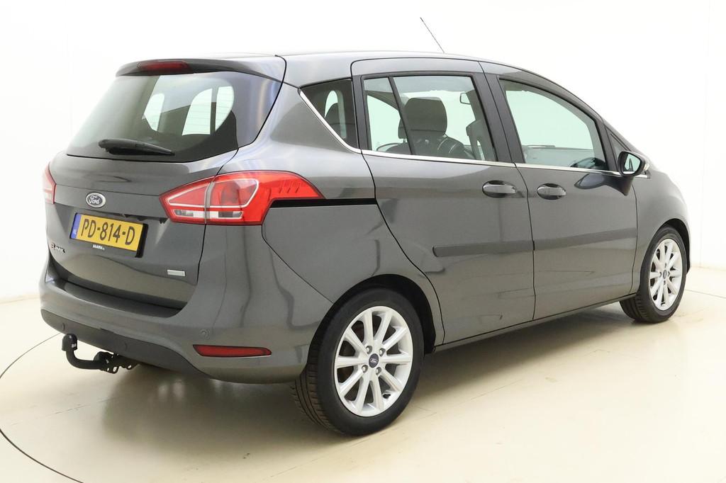 Ford B-Max 1.0 EcoBoost Titanium | Navigatie | Climate & Cru, Voorwielaandrijving, Euro 5, Gebruikt, 750 kg