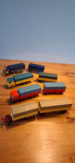 Diverse vintage Trucks met Aanhanger Speelgoed, Ophalen of Verzenden, Gebruikt, Truck, Overige merken