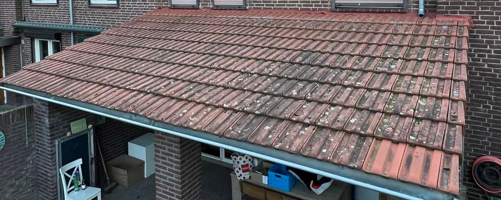 Gratis Koramic Migeon Mega Dakpannen, Ophalen, Gebruikt, Steen of Klei, 15 m² of meer