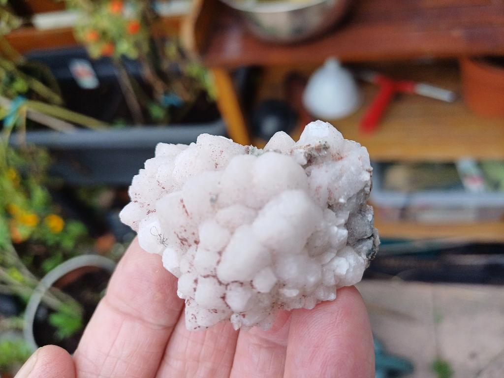 No78 Lila rose Kwarts Imilechile Mibladen Marokko #collectie, Ophalen of Verzenden, Mineraal