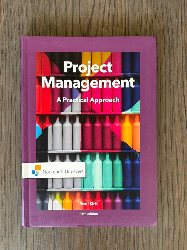 Roel Grit - Project Management: A Practical Approach, Boeken, Roel Grit, Zo goed als nieuw, Gamma, HBO