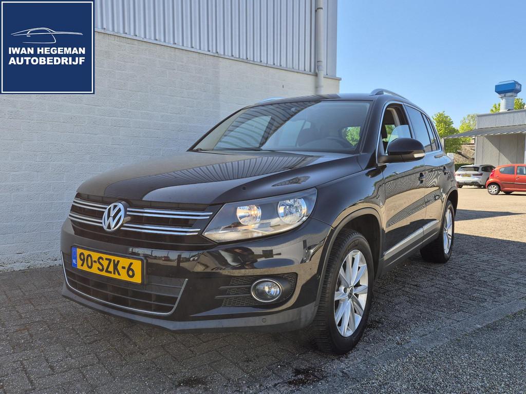 Volkswagen Tiguan 2.0 TSI Sport&Style 4Motion AUTOMAAT | Mee, Auto's, Automaat, Euro 5, Gebruikt, Zwart