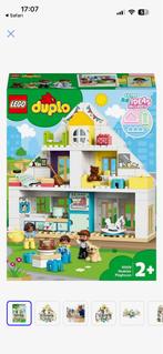 Grote bananen doos vol met Duplo + 2 bouwplaten, Ophalen, Gebruikt, Losse stenen, Duplo