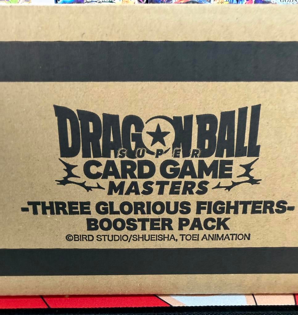 Dragon Ball Super Card Game - Three Glorious Fighters, Ophalen of Verzenden, Nieuw, Boosterbox
