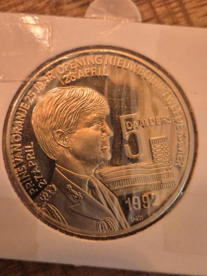 Zilveren Herdenkingsmunt 1992, Postzegels en Munten, Munten | Nederland, Koningin Beatrix, Verzenden