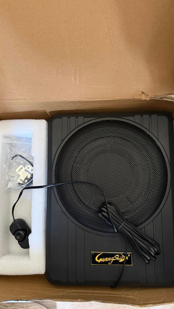 Compacte Auto Subwoofer Underseat 800W 12V - Nieuw, Auto diversen, Autospeakers, -, -, Nieuw, Ophalen of Verzenden