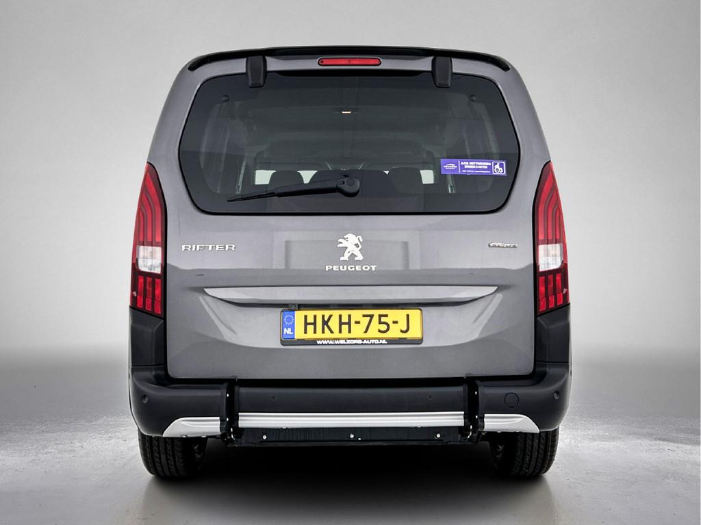 Peugeot Rifter Long 1.2 Puretech Long GT-Line Direct leverba, 12 maanden, Stof, Gebruikt, Euro 6