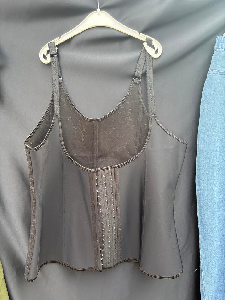 Waisttrainer Shape it - Zwart, Ophalen, Zwart, Body of Korset