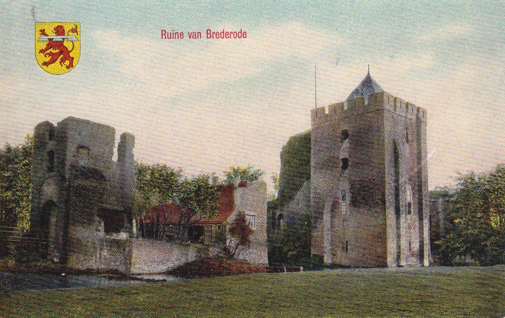 07781 Santpoort - Ruïne van Brederode, Verzenden, 1920 tot 1940, Ongelopen, Noord-Holland