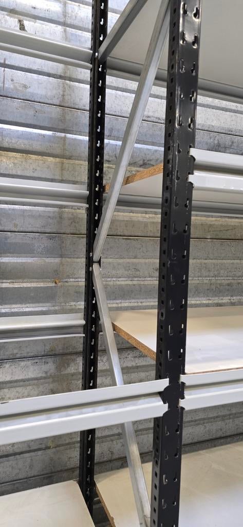 Partij nette magazijnstellingen middelzwaar grootvakstelling, Ophalen, Gebruikt