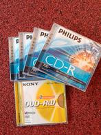 CD-R en DVD-RW Discs - Philips & Sony, Computers en Software, Beschrijfbare discs, Ophalen, Nieuw, Cd, Philips, Sony