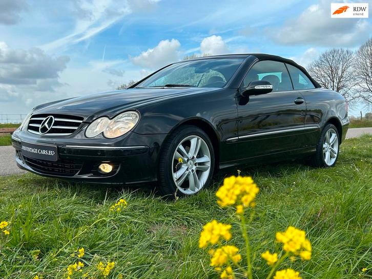 Mercedes-Benz CLK-klasse Cabrio 200 K. Elegance, Auto's, Mercedes-Benz, Bedrijf, Te koop, CLK, ABS, Airbags, Airconditioning, Alarm
