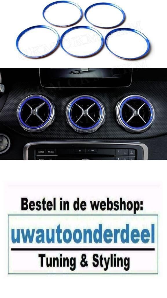 Luchtrooster Ringen Blauw Voor Mercedes A Klasse W176