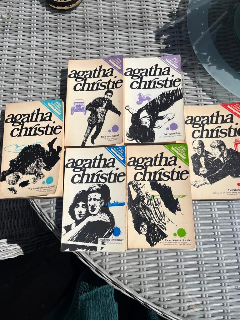 Agatha Christie Boeken Collectie - 6 Stuks, Ophalen of Verzenden, Gelezen