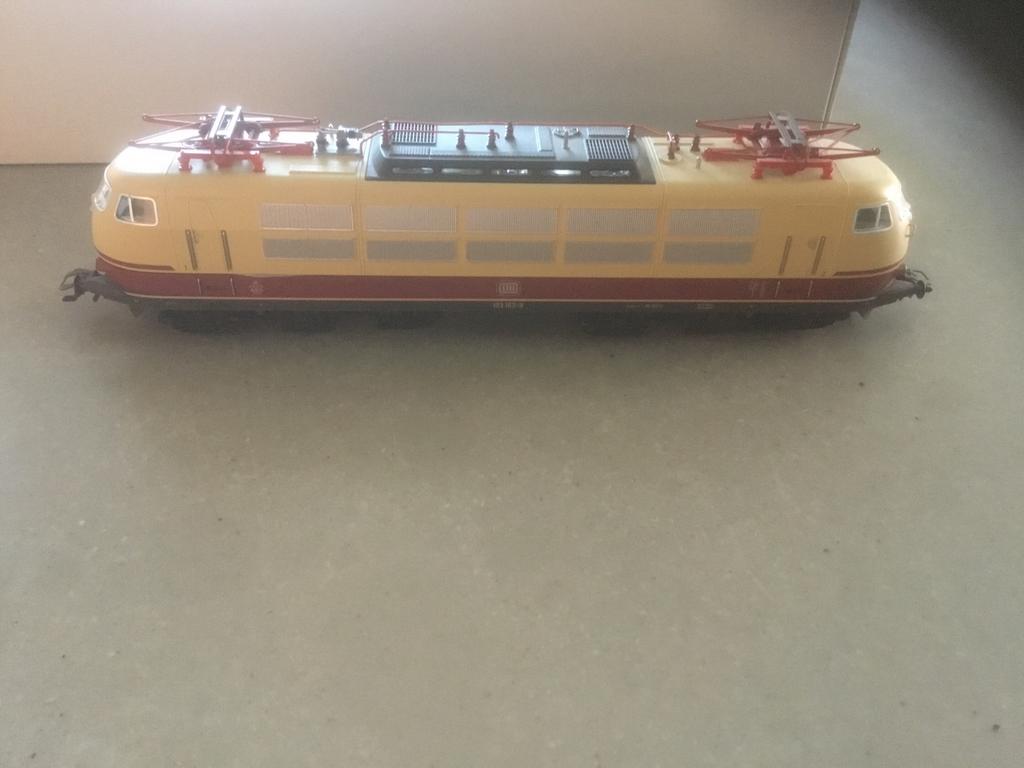 Märklin locomotief DB 103 113-0 37571, Wisselstroom, Gebruikt, Locomotief, Ophalen of Verzenden