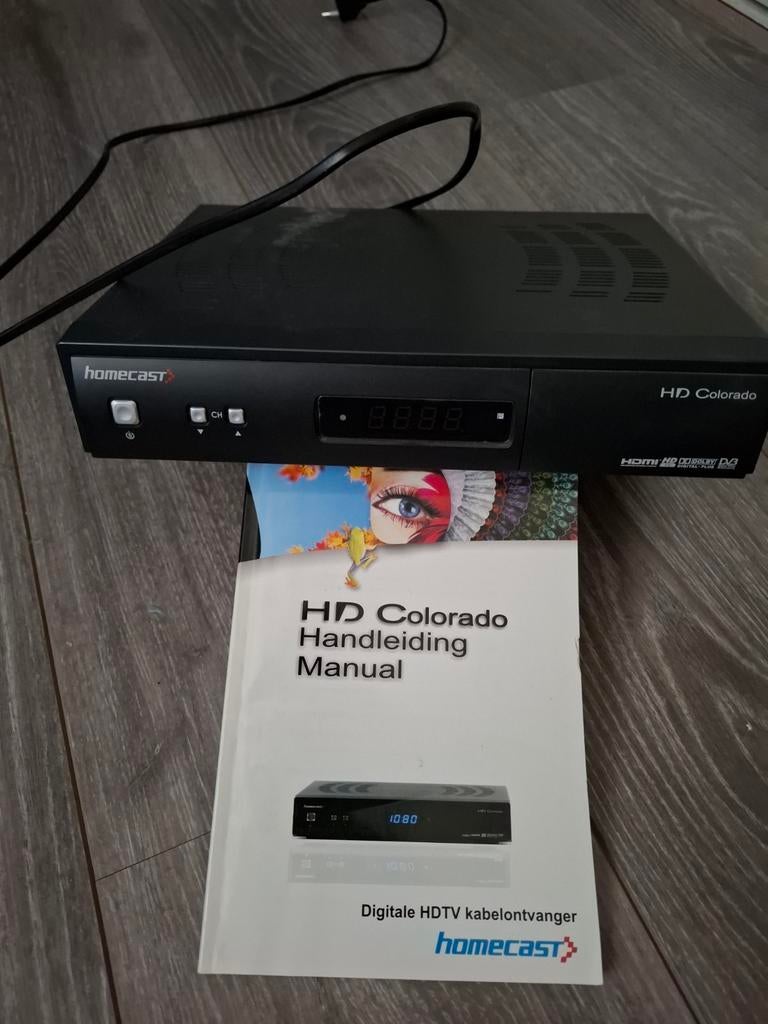 Homecast HD Colorado Digitale HDTV Kabelontvanger, Ophalen of Verzenden, Gebruikt, Decoder