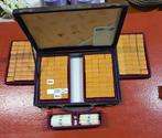 Vintage Chinese mahjong setkoffer, Gebruikt, Een of twee spelers, Ophalen of Verzenden, X