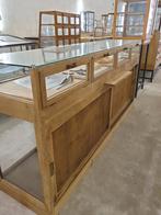 Vintage Toonbank Vitrinekast 195 cm, Ophalen