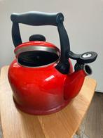 Le Creuset fluitketel 2,1l, 2 liter of meer, Ophalen of Verzenden, Gebruikt